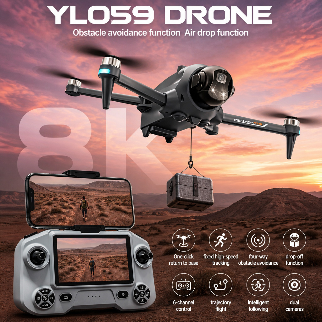 Drone Thermal Imaging - NEW YL059 Drone GPS Auto Return