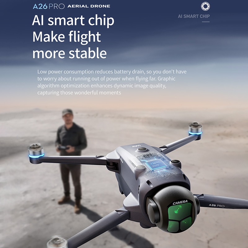 A26 Pro GPS Drone with 4.5-inc - огляд і ціна Drone Surveying