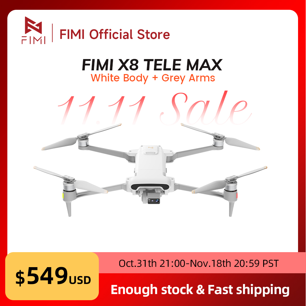 FIMI X8 Tele Max New Drone Wid - огляд і ціна Drone Thermal Imaging