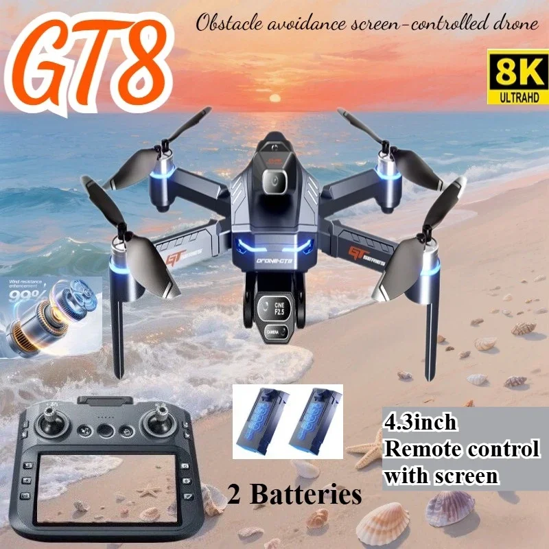 Drone 4K HD GT8 Camera Obstacl - огляд і ціна Drone Thermal Imaging
