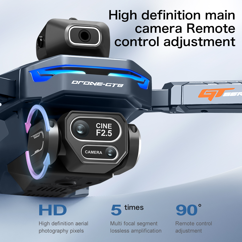 GT8 Foldable GPS RC Drone 8K H - огляд і ціна Drone Mapping